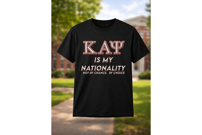 Kappa Alpha Psi is my Nationality