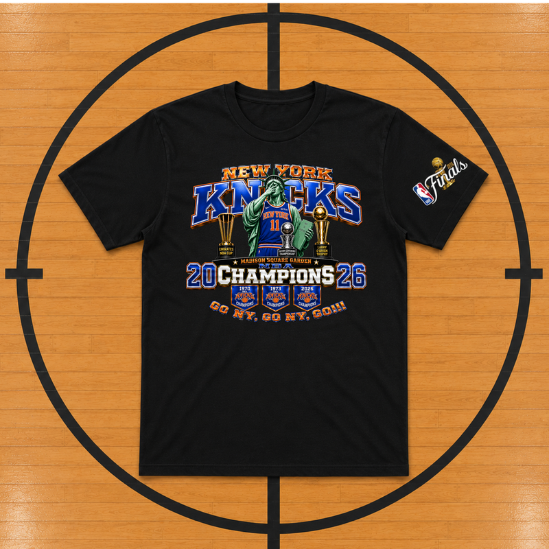 NY KNICKS CHAMPIONSHIP TEE NY KNICKS CHAMPIONSHIP TEE