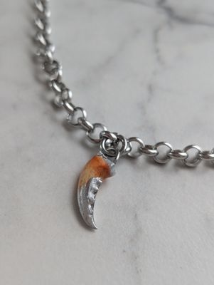 Alba argenté -  Collier