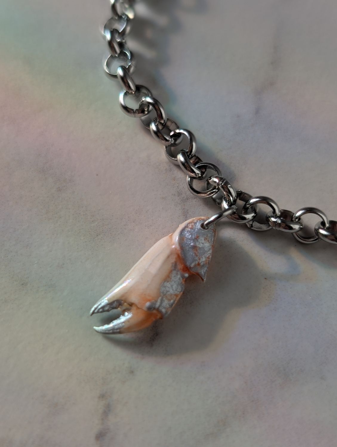 Aelis argenté - Collier choker