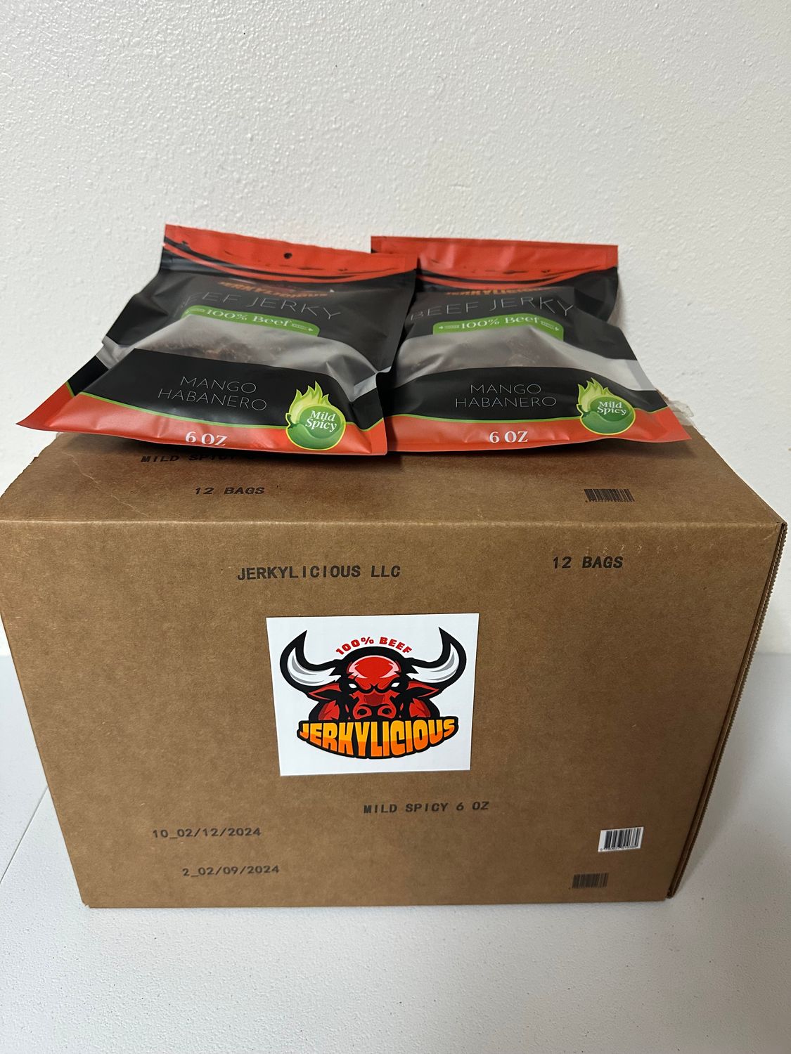 12 pack 6oz mild spicy mango habanero