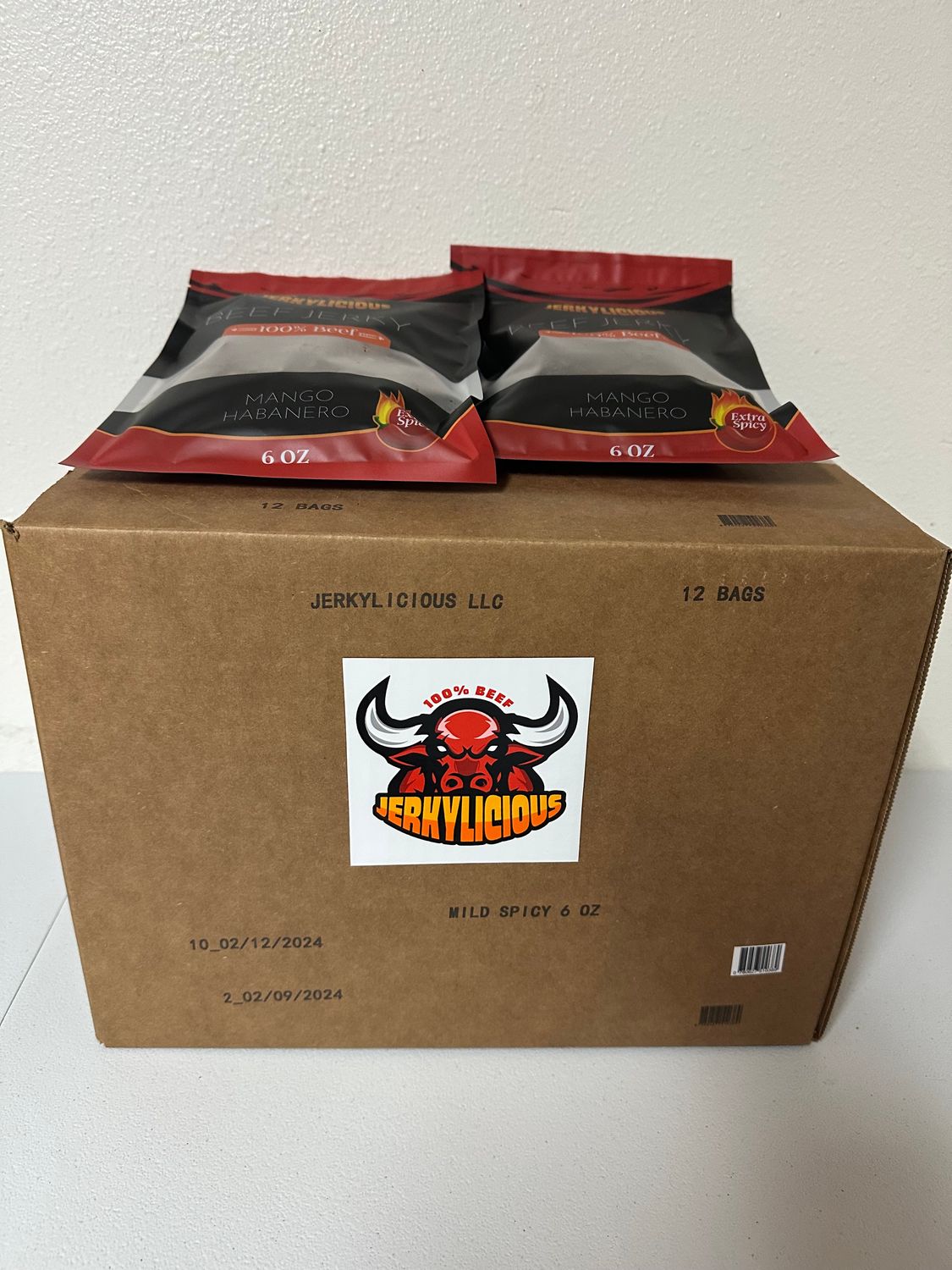 12 pack 6oz extra spicy mango habanero
