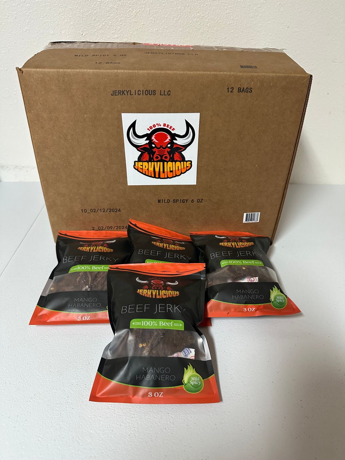 12 pack 3oz mild spicy mango habanero