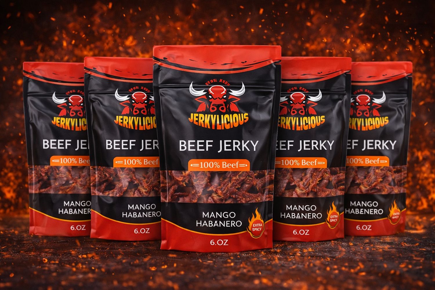 EXTRA SPICY MANGO HABANERO 5 PIECE BUNDLE 6OZ