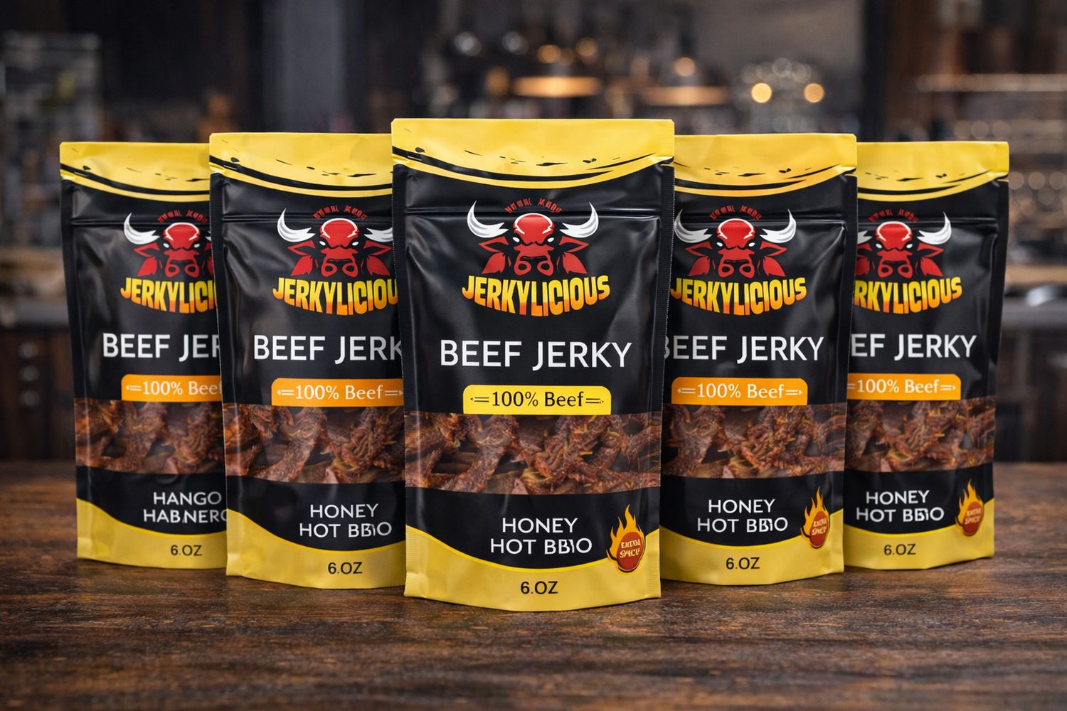 HONEY HOT BBQ 5 PIECE BUNDLE 6OZ