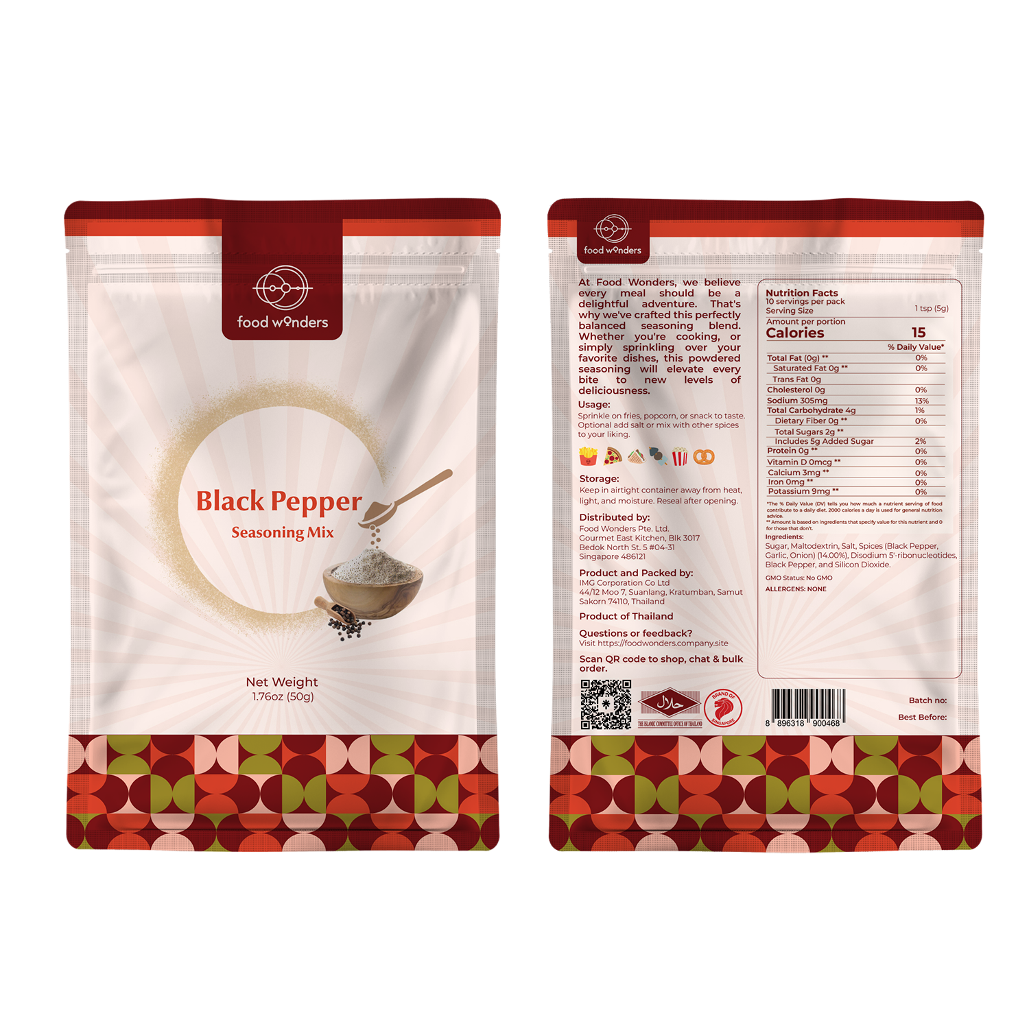 Black Pepper Seasoning