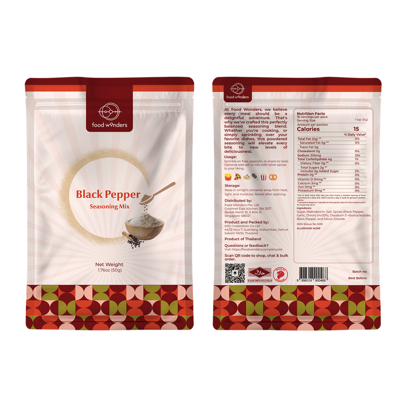 Black Pepper Seasoning