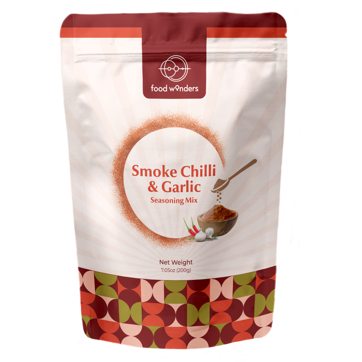 Smoke Chili &amp; Garlic Seasoning 200g