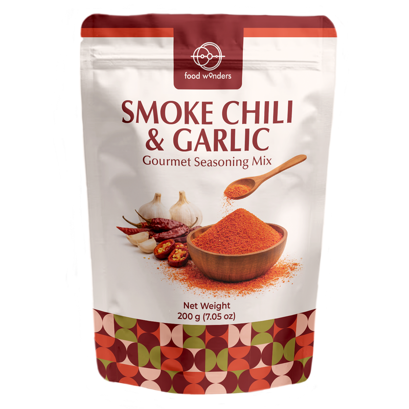 Smoke Chili &amp; Garlic Seasoning 200g