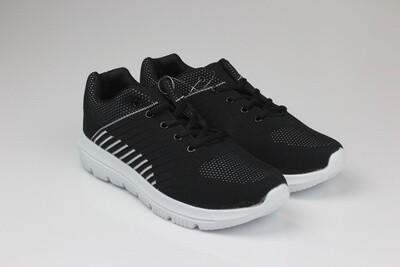 428373 TRAINER SHOE BLACK/WHITE