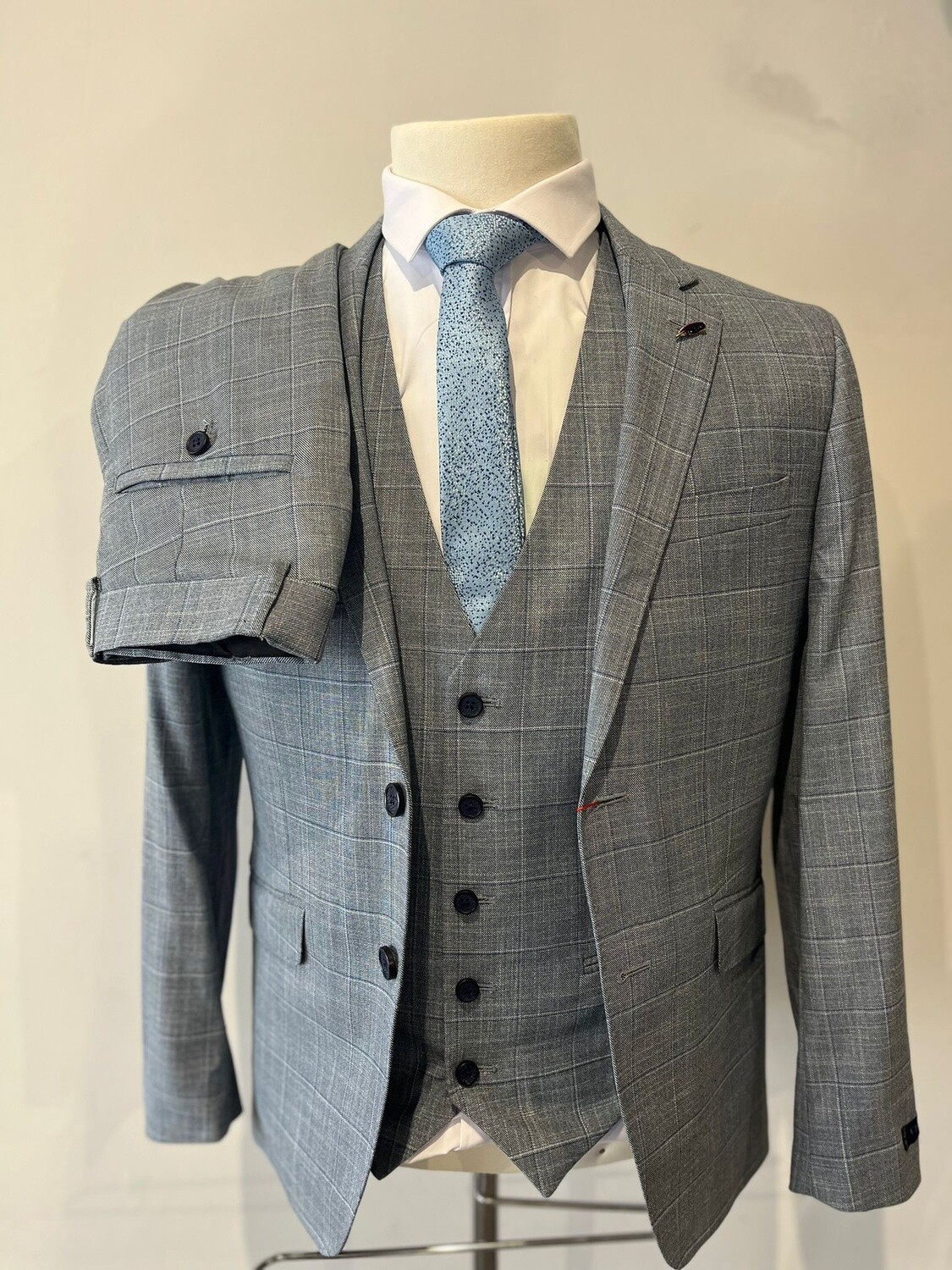 VICHI SUIT OZARK  SKY BLUE