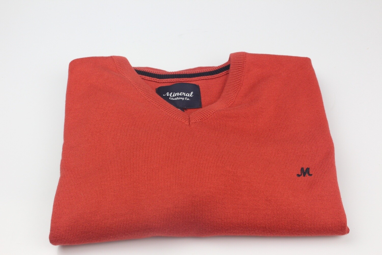 AZENHA VEE NECK KNIT RUST ML351083