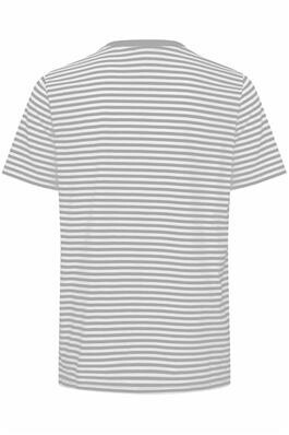 21107742  SD FISHER TEE SHIRT 1541011 LIGHT GREY MELANGE