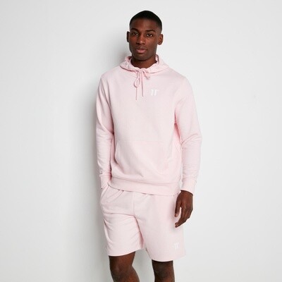 11D3187 077 CORE PULLOVER HOODIE LIGHT PINK