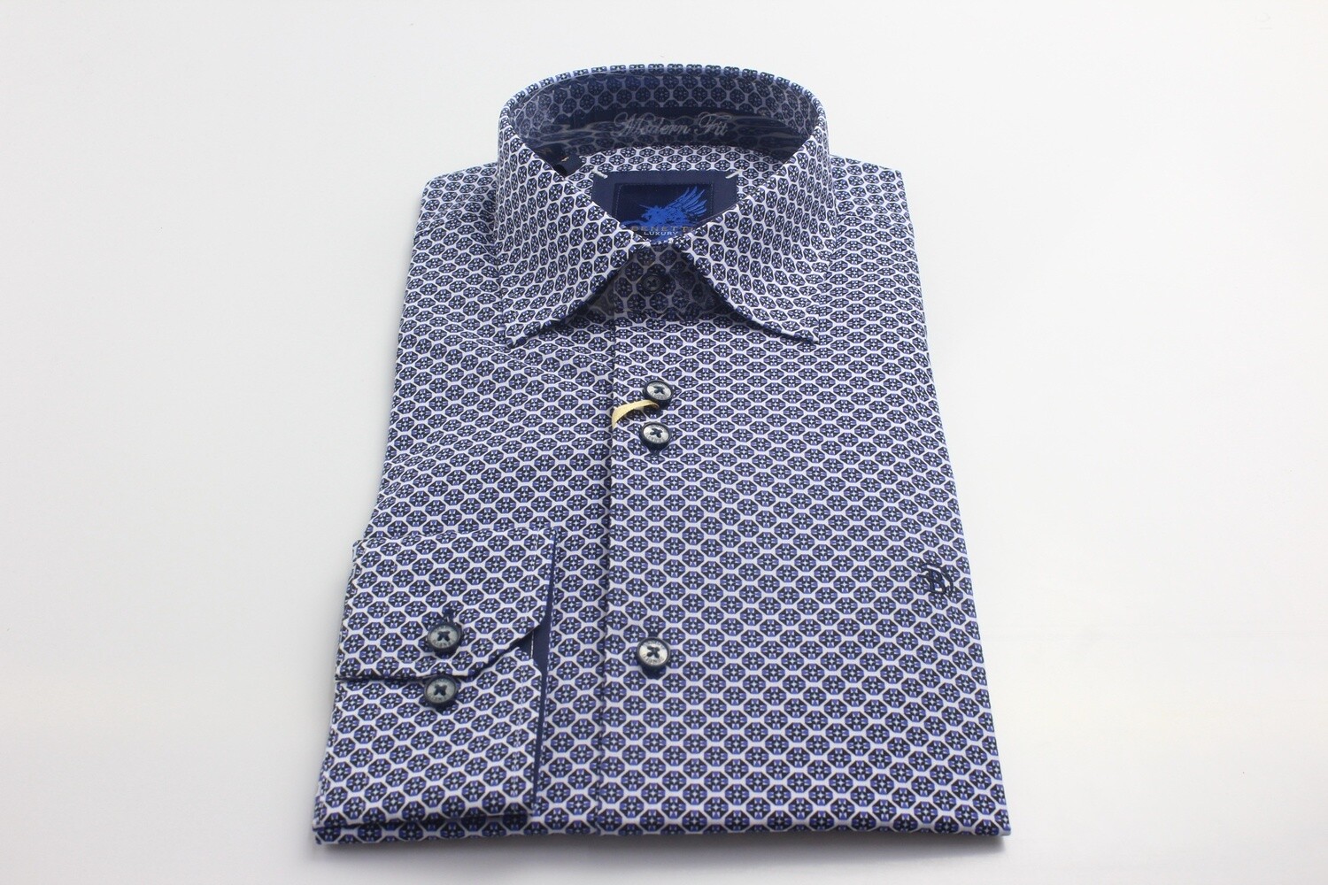 BENETTI LIFFEY SHIRT  NAVY