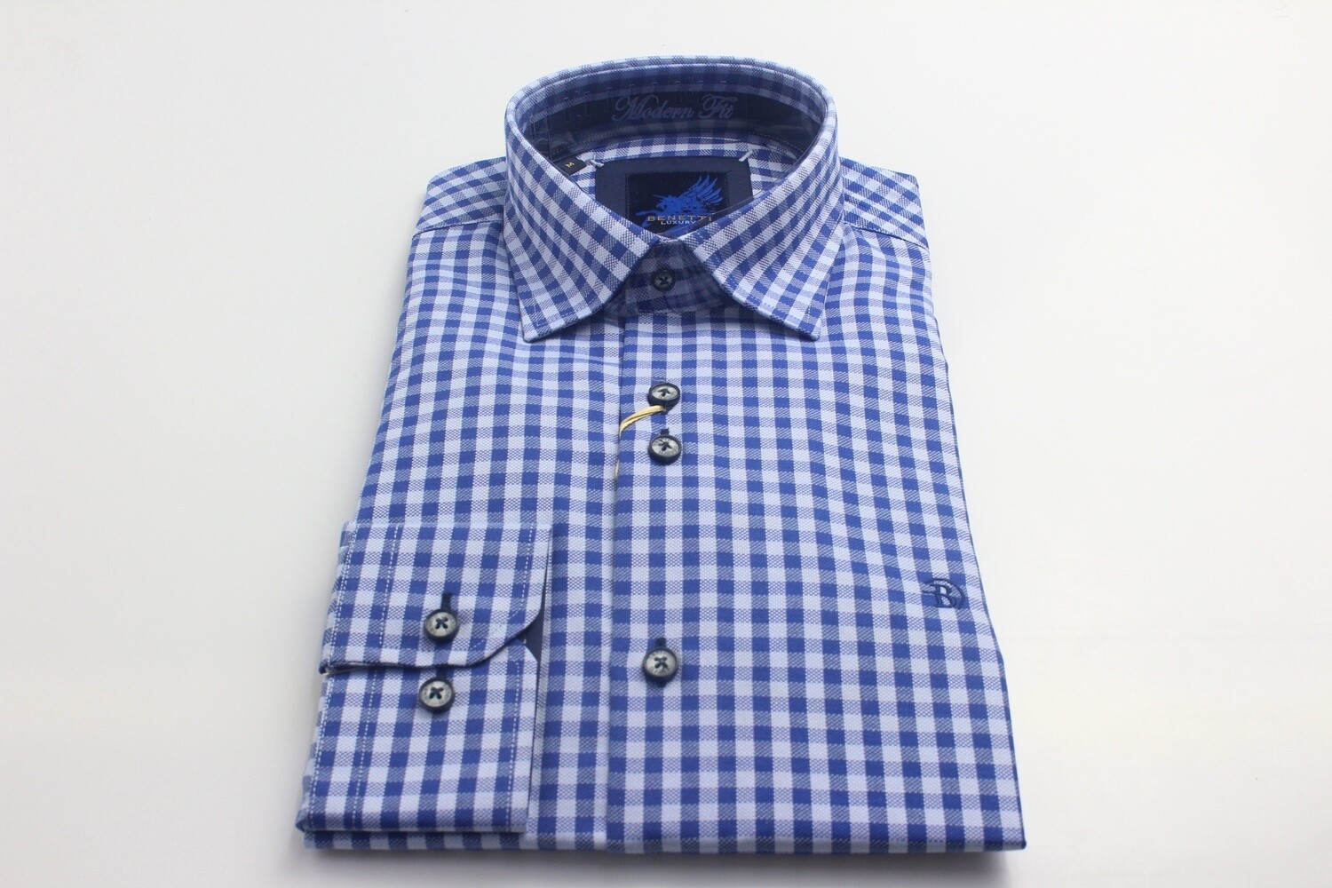 BENETTI RHINE SHIRT BLUE
