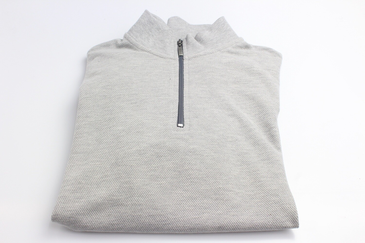 SWSW5111 MURRAY 1/4 ZIP SWEAT TOP GREY MARL