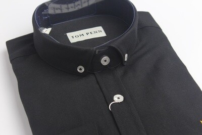 TOM PENN LONG SLEEVE SHIRT TP330 BLACK