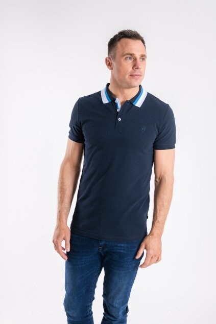 SPRINGFIELD POLO DEEP STRIPE