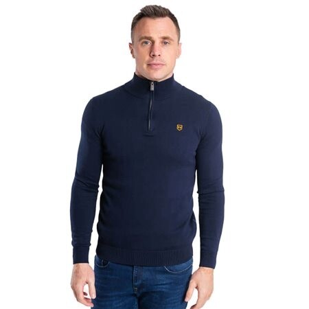 PETERSHAM 1/4 ZIP CLASSIC NAVY