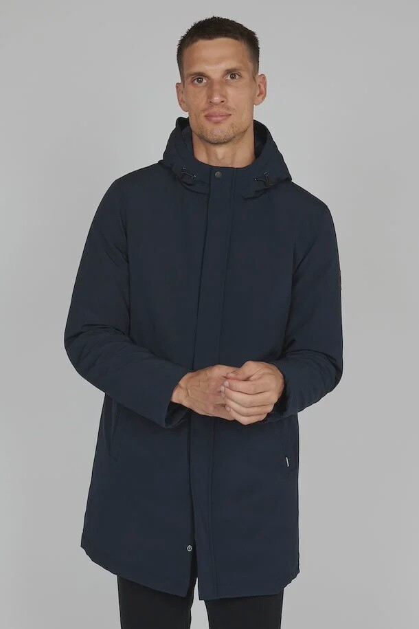 MADESTON N OVERCOAT 30205571 194011 DARK NAVY