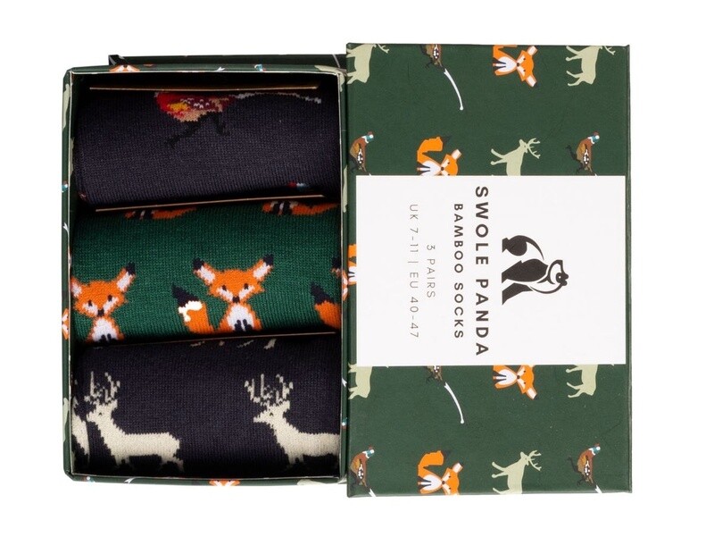 SWOLE PANDA SP028-3-08-L COUNTRY GIFT SET 3 PAIR