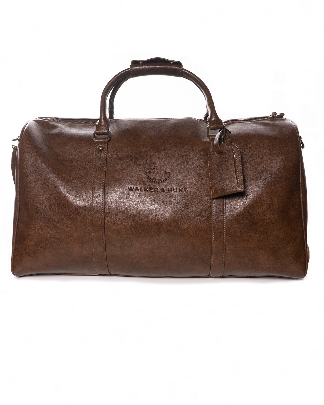 WALKER &amp; HUNT IVERAGH WEEKENDER BAG BROWN