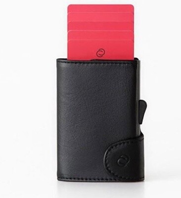 RFID SECURE WALLET, CS BLACK COIN WALLET 1707 COIN