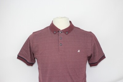 REEF JAQUARD SS POLO ML211490 RED