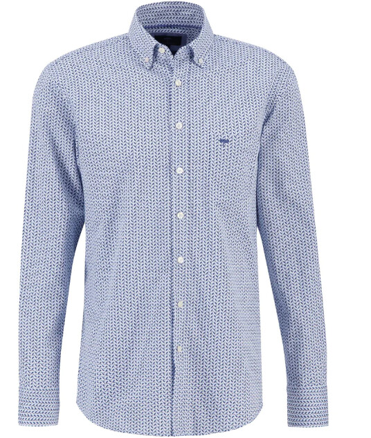 1310 8000 FYNCH HATTON GRAPHIC PRINT SHIRT COL 680