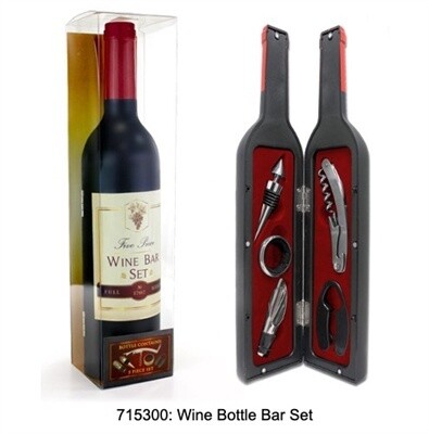 WINE BOTTLE BAR SET 715300