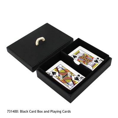 731400 CARD BOX &amp; PLAYING CARDS