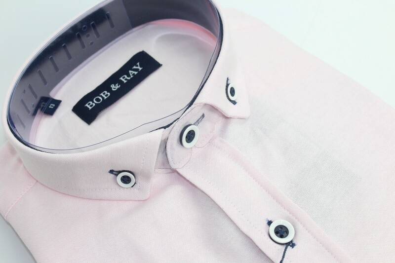 BR001 BOB &amp; RAY BOYS OXFORD SHIRT PINK