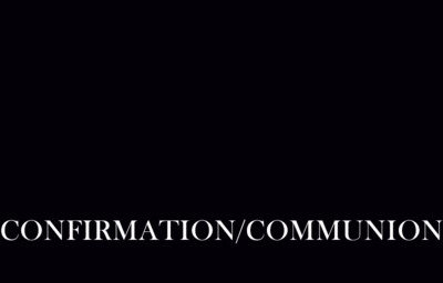 Confirmation/Communion