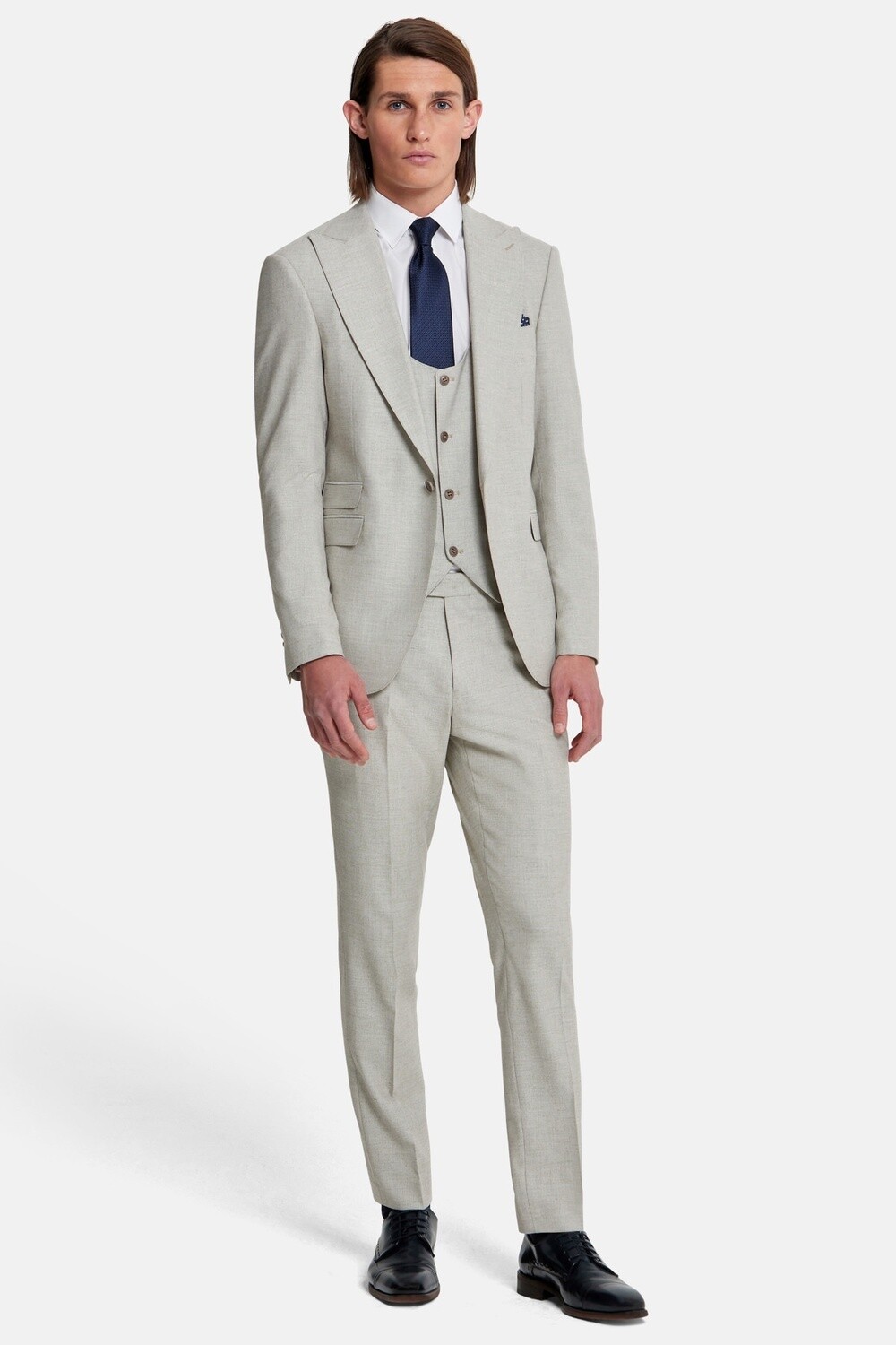 NAPOLI SUIT 3PC ADULT STONE