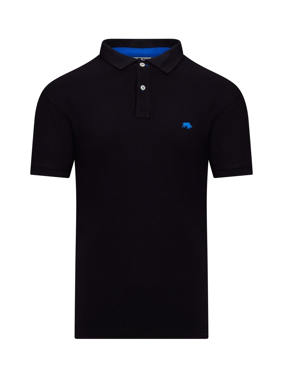 RBOPL02/70 SIGNATURE ORGANIC POLO BLACK