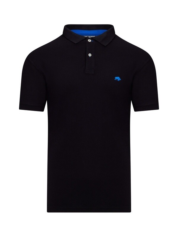 RBOPL02/70 SIGNATURE ORGANIC POLO BLACK