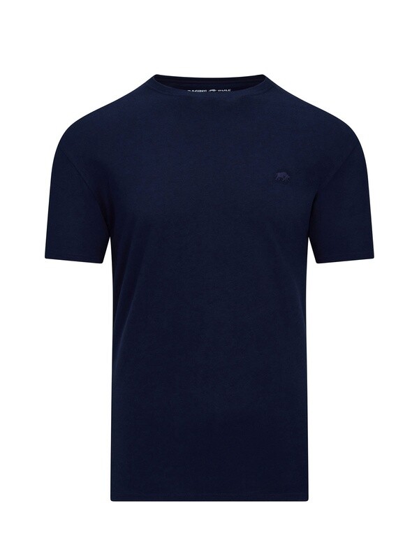 RBOTS02/74 SIGNATURE ORGANIC TEE NAVY
