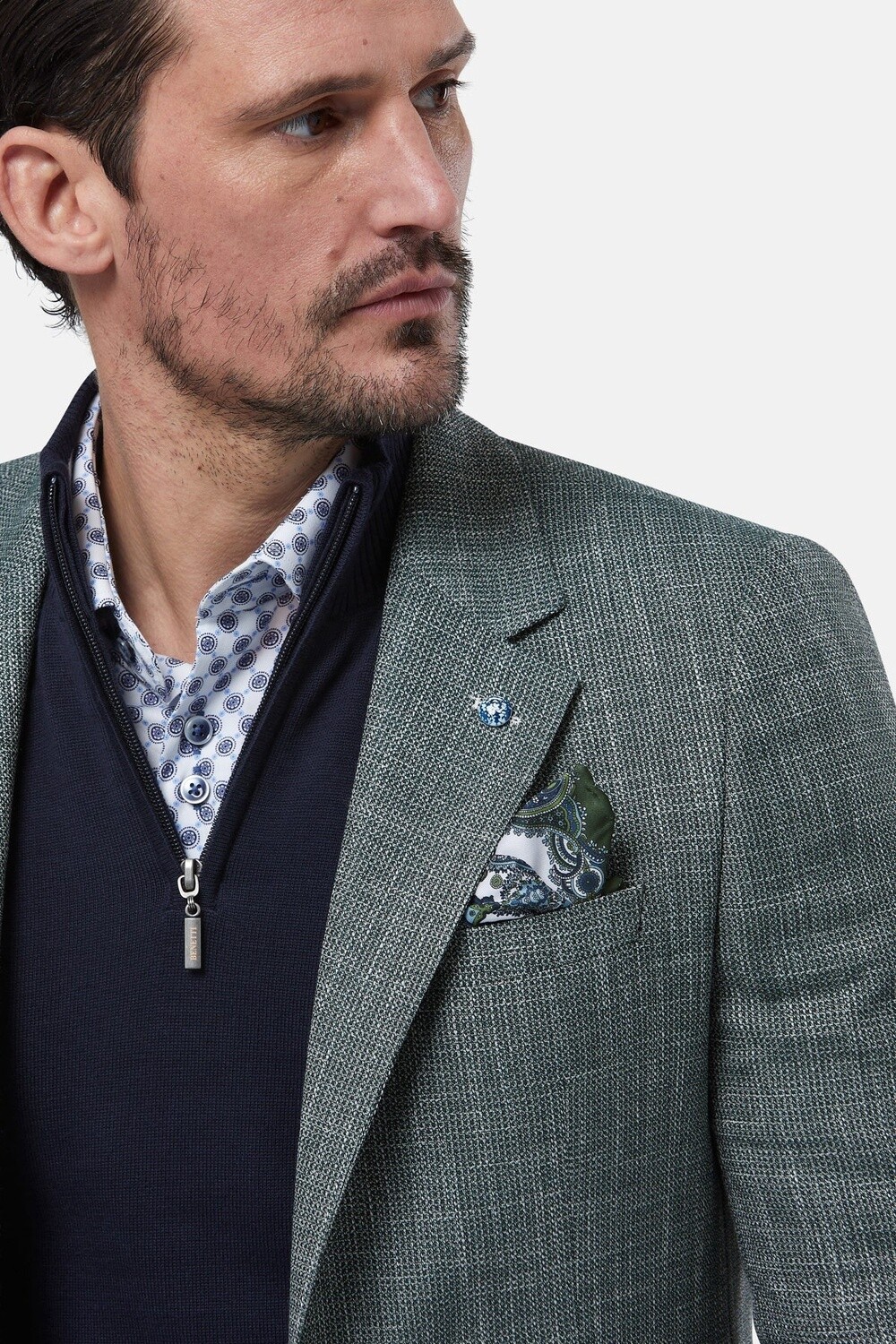 TRIPOLI TAPERED JACKET JADE