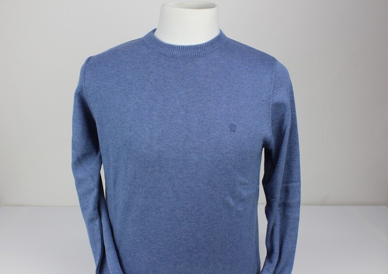 BENETTI C/NECK KNITWEAR SMOKE