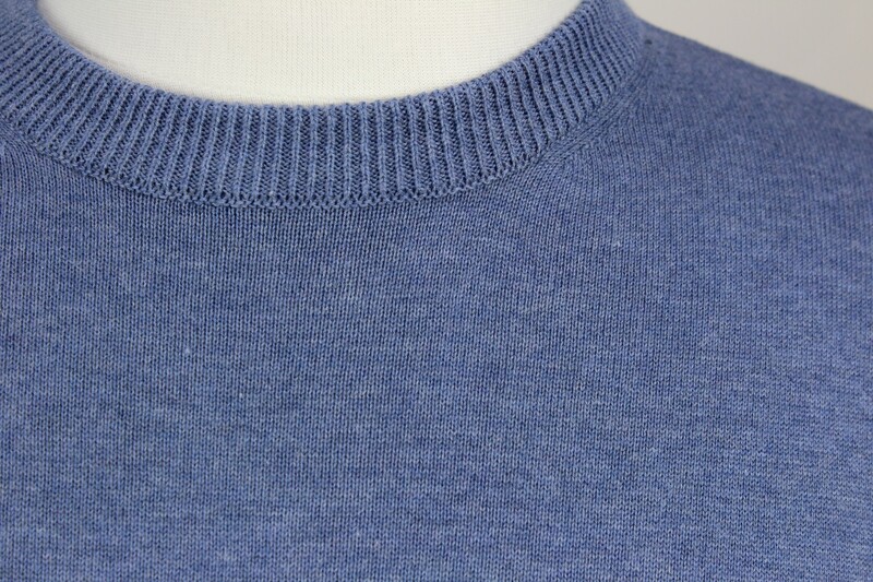 BENETTI C/NECK KNITWEAR SMOKE