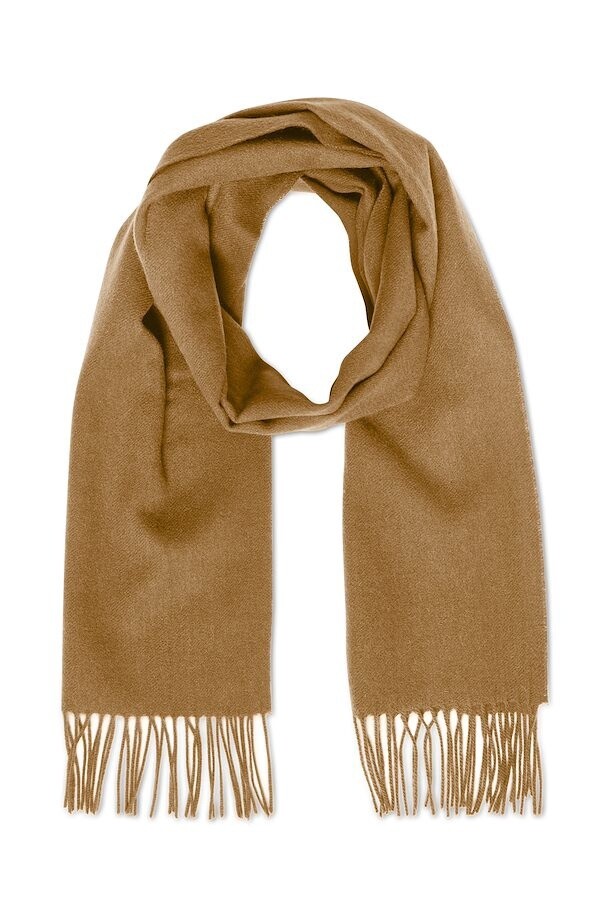 30204996 1 MAWOLAN 100% WOOL SCARF 181022 WARM KHAKI