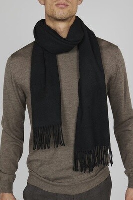 30204996 1 MAWOLAN 100% WOOL SCARF 300275 BLACK