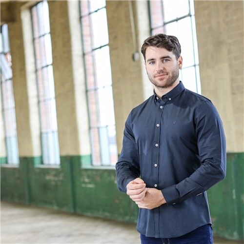 KR4 15007 OLIVER OXFORD SHIRT NAVY