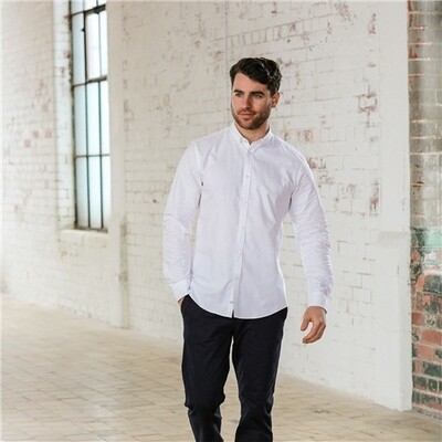 KR4 15002 OLIVER OXFORDSHIRT WHITE
