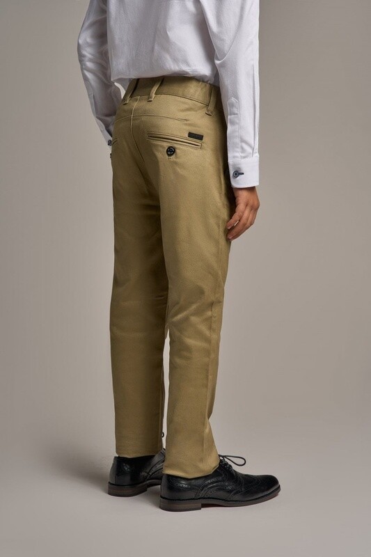 BOYS CAVANI DAKOTA CHINO STONE