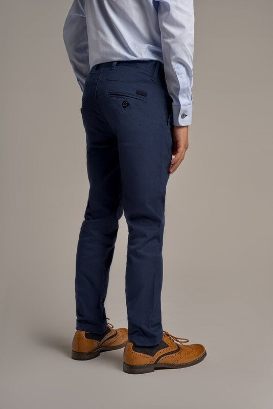 BOYS CAVANI DAKOTA CHINO NAVY