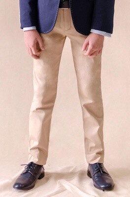 VARONES 10 05051  PANTALON CHINO SKINNY 05 CAMEL