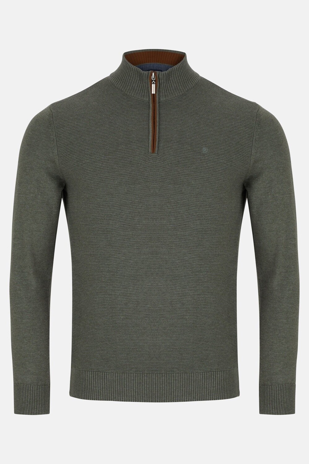 BENETTI 1/4 ZIP ERROL FOREST
