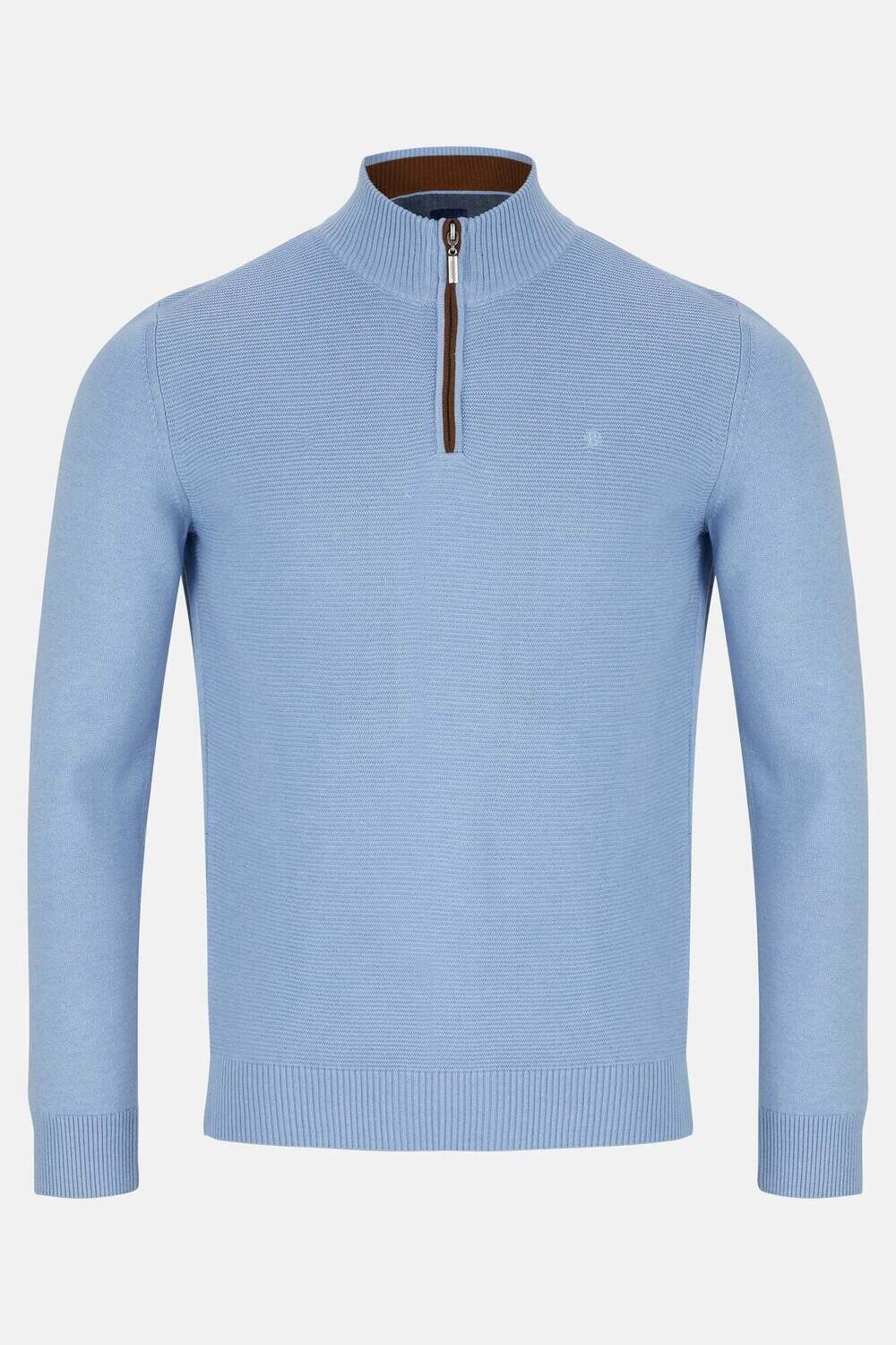 BENETTI 1/4 ZIP ERROL SKY